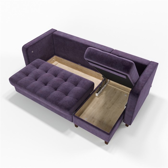 Диван Рольд угловой Velutto 38 - фото 7060